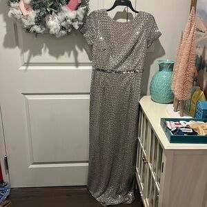 Adrianna Papell Beaded Gown